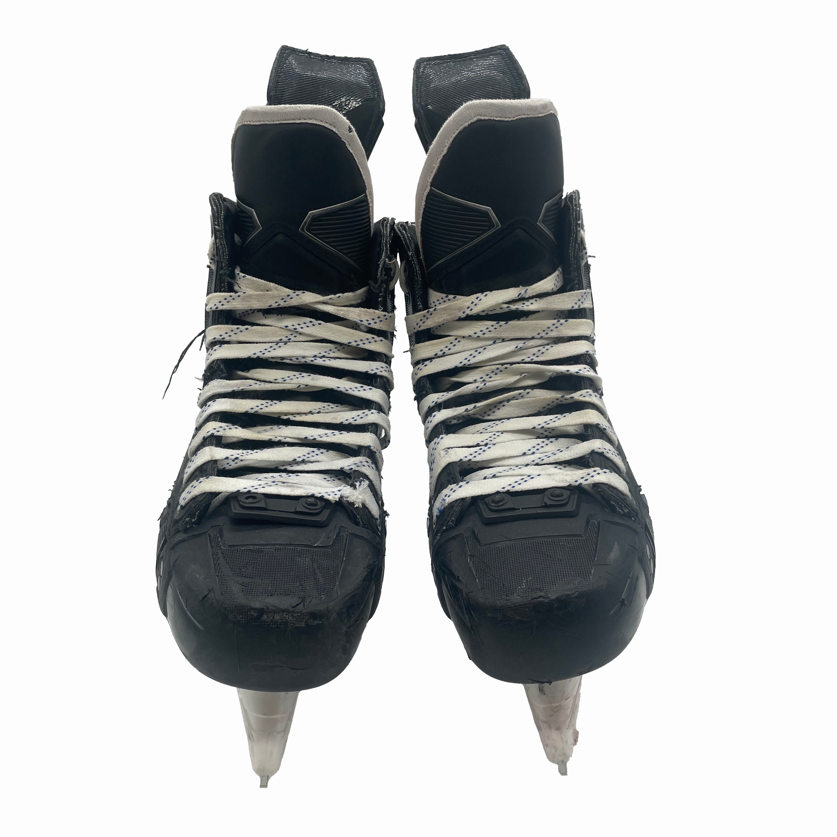CCM Jetspeed FT6 Pro – Patins de hockey Pro Stock d'occasion – Taille 7R (bleu)